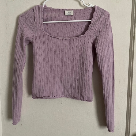 Aritzia Body Con Long Sleeve - Picture 1 of 4